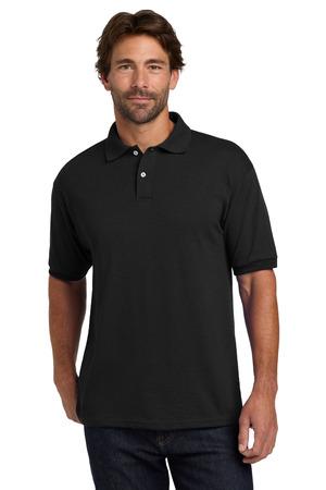 Hanes EcoSmart - 5.2-Ounce Jersey Knit Sport Shirt. 054X
