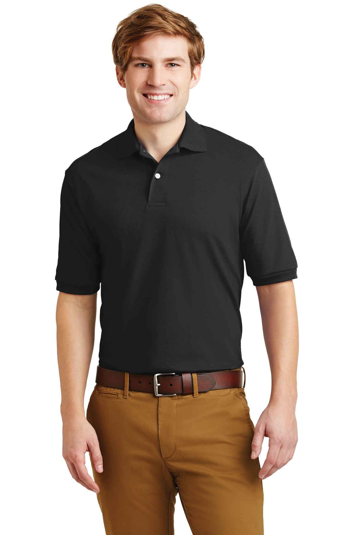 Jerzees - SpotShield 5.4-Ounce Jersey Knit Sport Shirt. 437M - Image 6