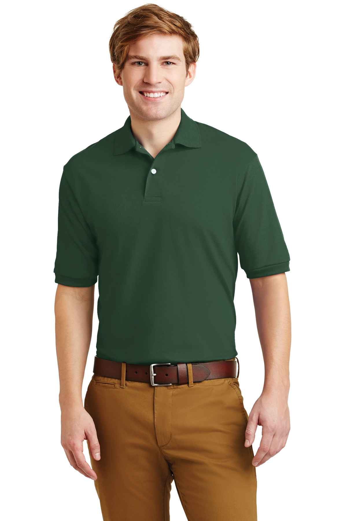Jerzees - SpotShield 5.4-Ounce Jersey Knit Sport Shirt. 437M - Image 5