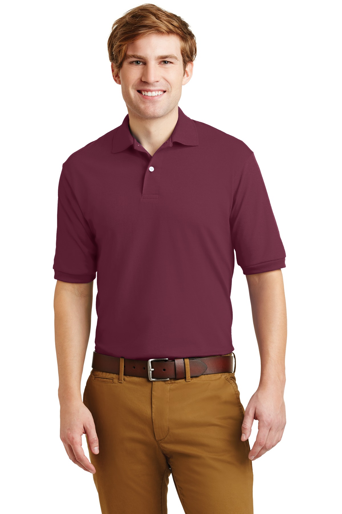 Jerzees - SpotShield 5.4-Ounce Jersey Knit Sport Shirt. 437M - Image 7
