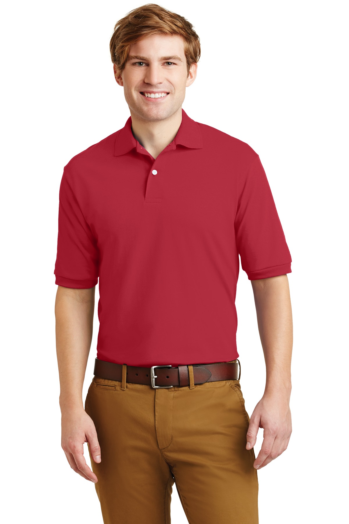 Jerzees - SpotShield 5.4-Ounce Jersey Knit Sport Shirt. 437M - Image 9