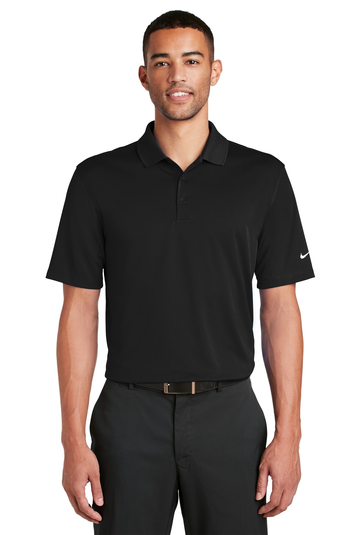 Nike Dri-FIT Classic Fit Players Polo with Flat Knit Collar. 838956 - Image 3