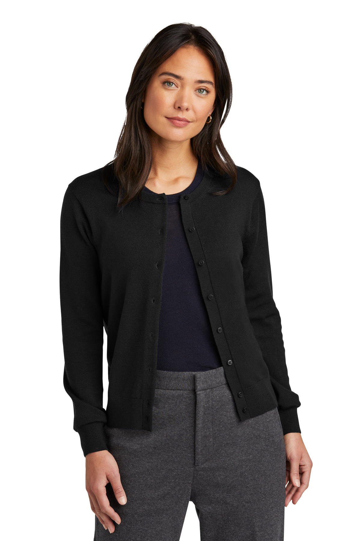Brooks Brothers Women's Washable Merino Cardigan Sweater BB18413 - Image 1