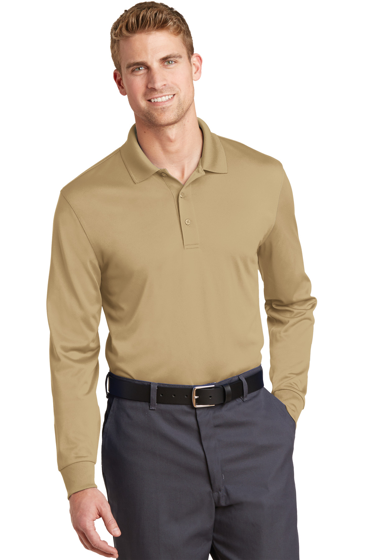 CornerStone Select Snag-Proof Long Sleeve Polo. CS412LS - Image 36