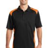 CornerStone Select Snag-Proof Two Way Colorblock Pocket Polo. CS416 - Thumbnail Image 2