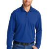 CornerStone Select Lightweight Snag-Proof Long Sleeve Polo CS418LS - Thumbnail Image 2