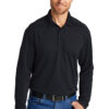 CornerStone Select Lightweight Snag-Proof Long Sleeve Polo CS418LS - Thumbnail Image 6