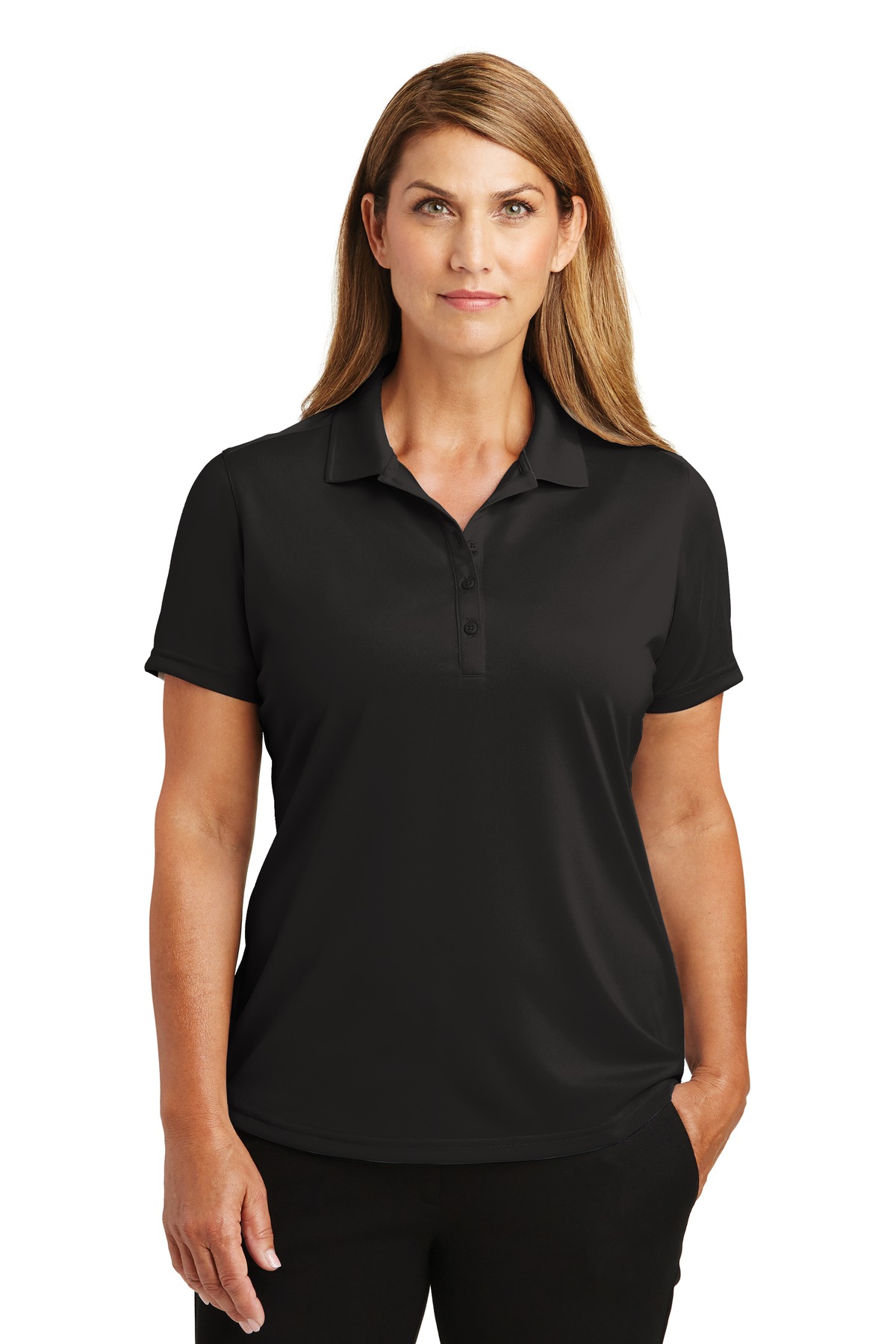 CornerStone Women's Select Lightweight Snag-Proof Polo. CS419 - Image 3