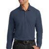 Port Authority Long Sleeve Core Classic Pique Polo. K100LS - Thumbnail Image 2