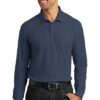 Port Authority Long Sleeve Core Classic Pique Polo. K100LS - Thumbnail Image 36