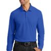 Port Authority Long Sleeve Core Classic Pique Polo. K100LS - Thumbnail Image 44