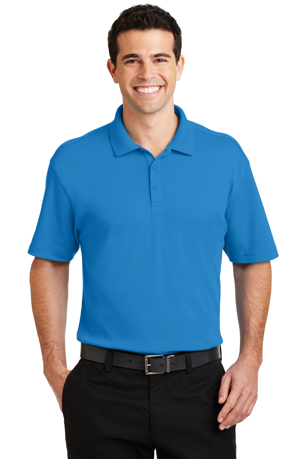 Port Authority Silk Touch Interlock Performance Polo. K5200 - Image 12