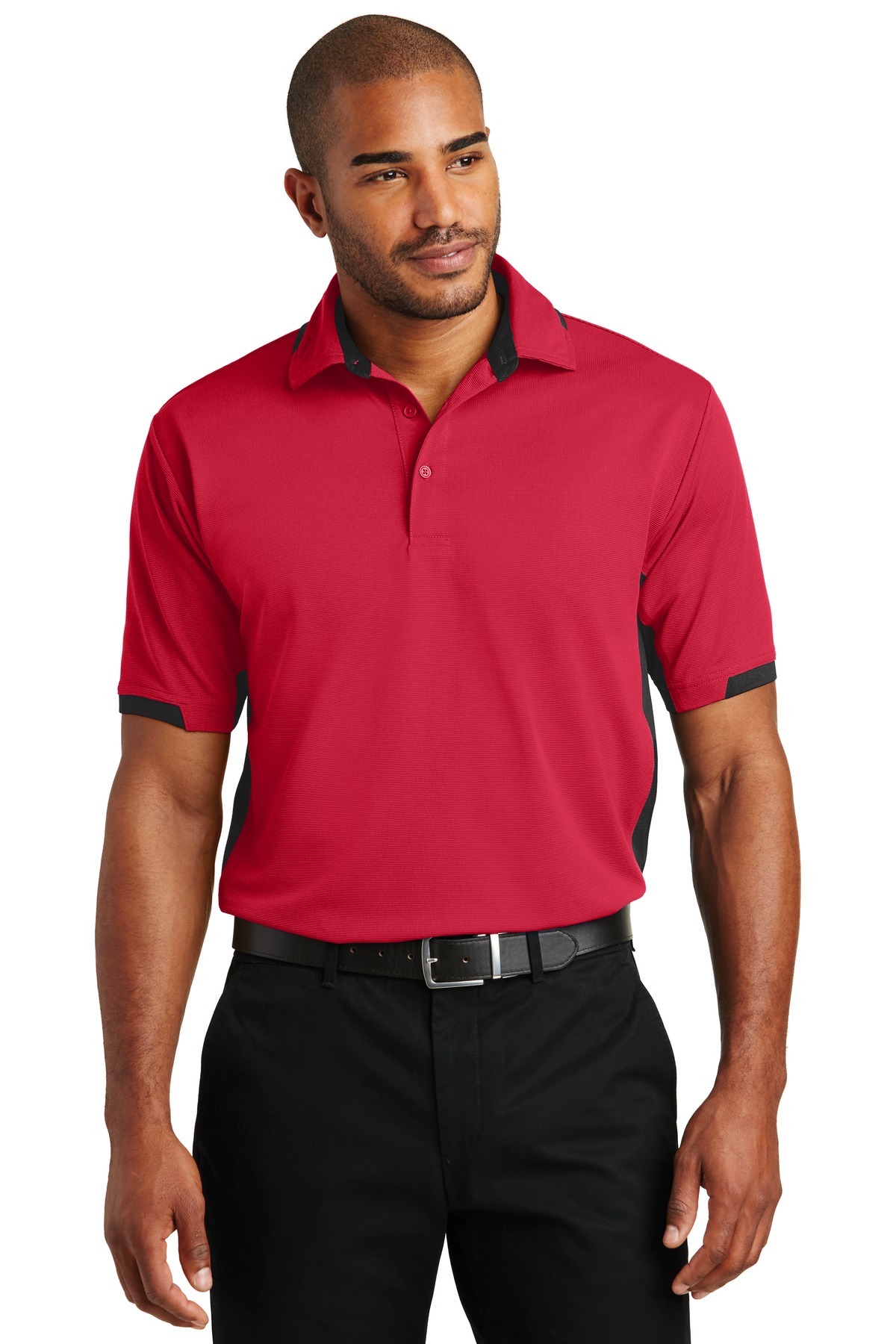 Port Authority Dry Zone Colorblock Ottoman Polo. K524 - Image 14