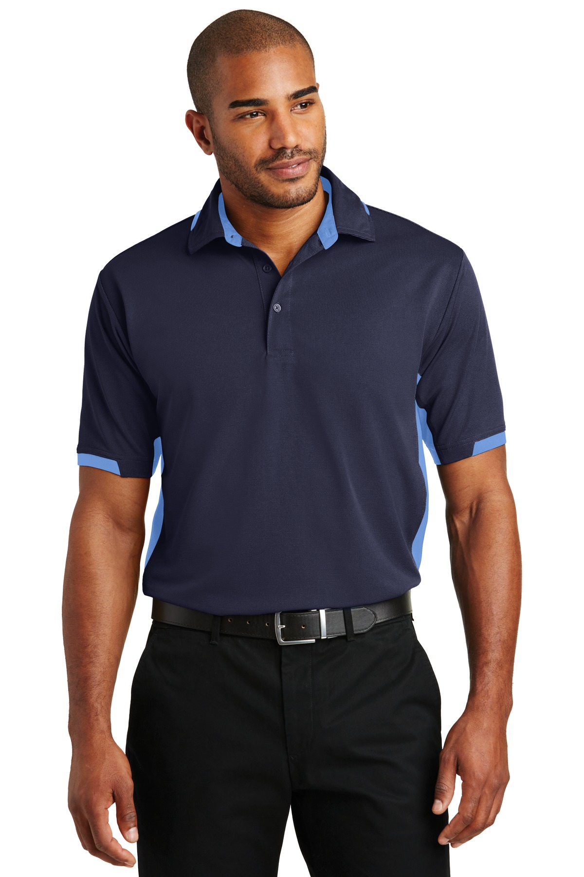 Port Authority Dry Zone Colorblock Ottoman Polo. K524 - Image 24