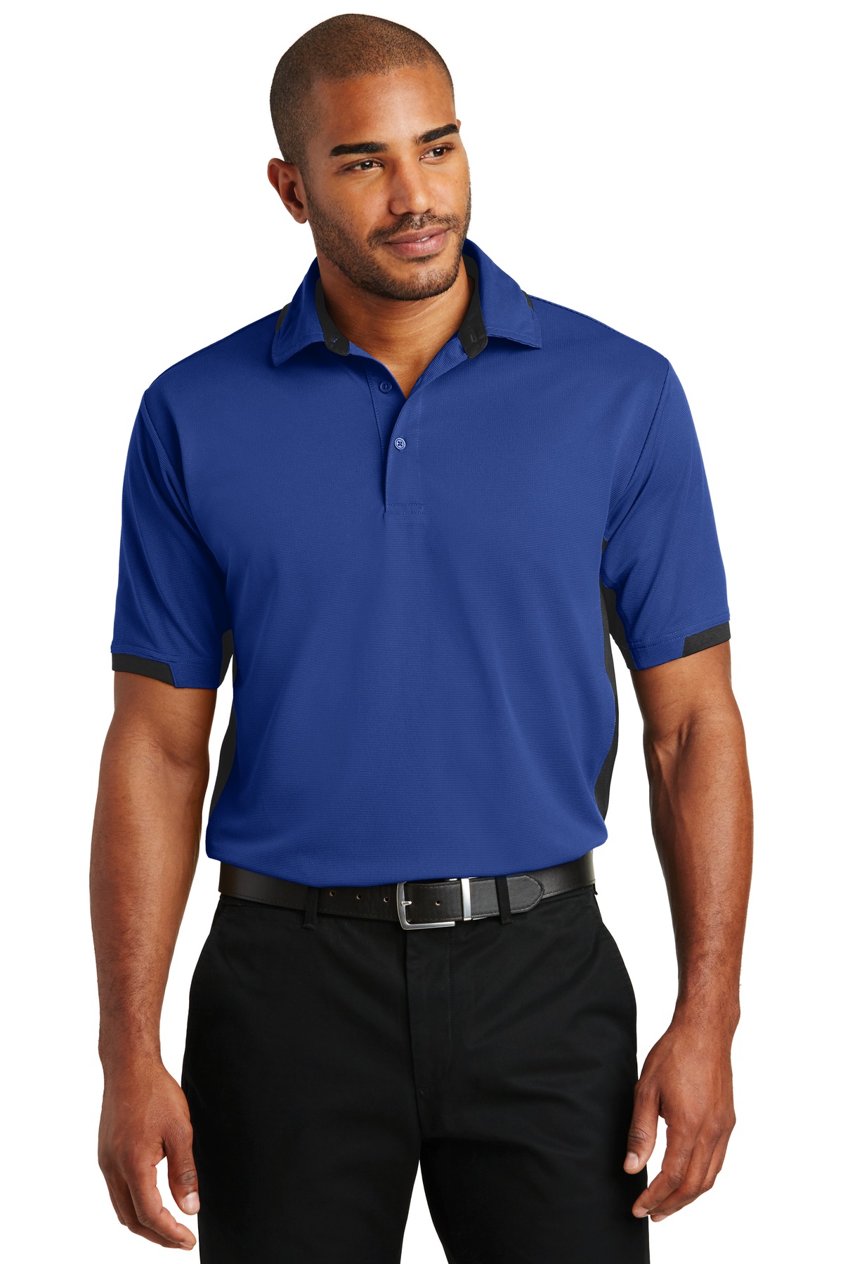 Port Authority Dry Zone Colorblock Ottoman Polo. K524 - Image 34