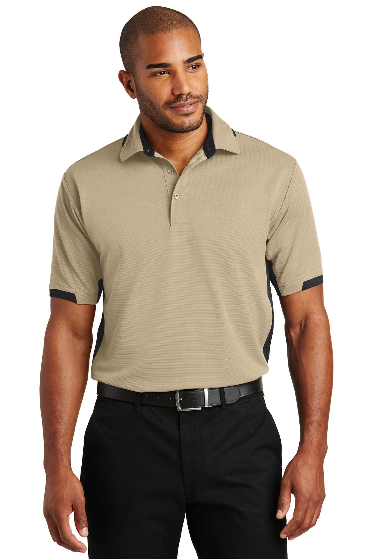 Port Authority Dry Zone Colorblock Ottoman Polo. K524 - Image 44