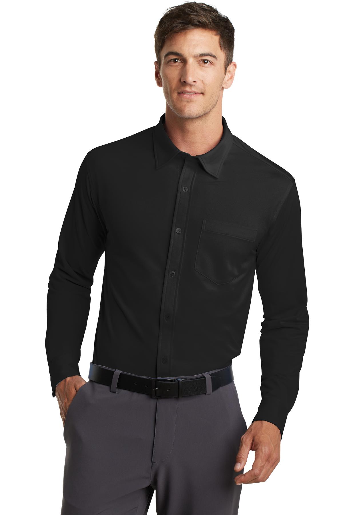 Port Authority Dimension Knit Dress Shirt. K570 - Image 12