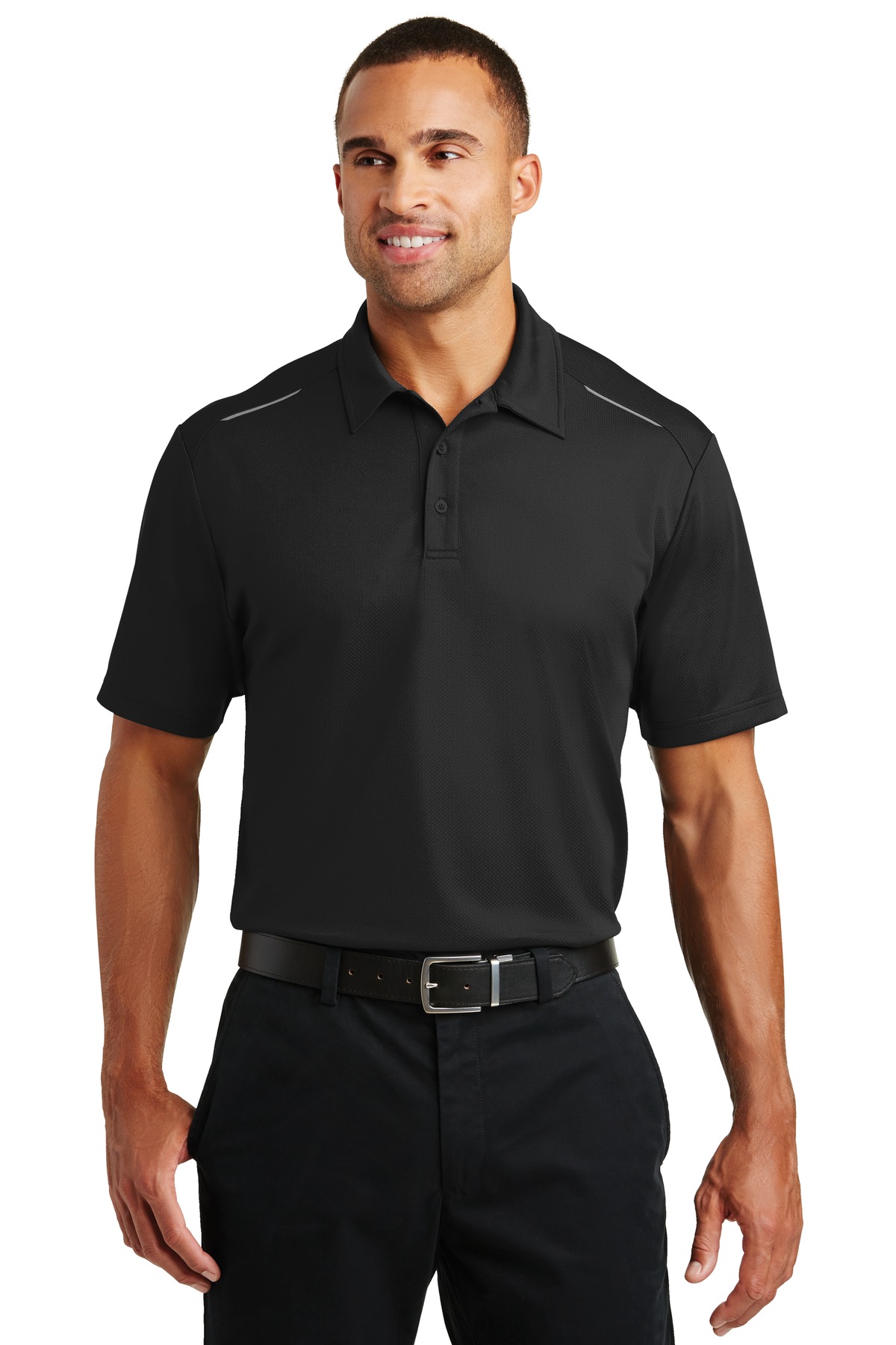 Port Authority Pinpoint Mesh Polo. K580 - Image 12
