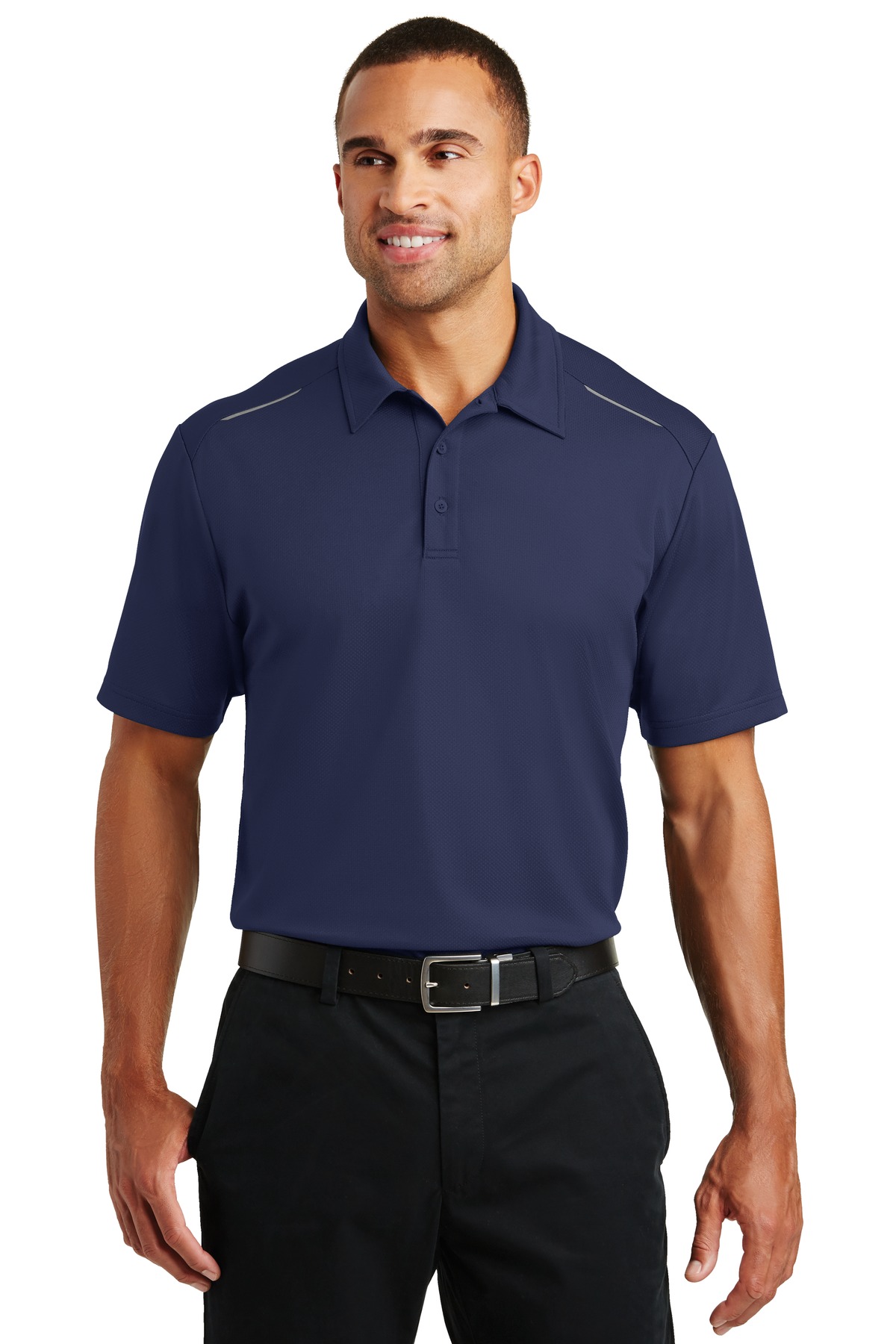 Port Authority Pinpoint Mesh Polo. K580 - Image 28