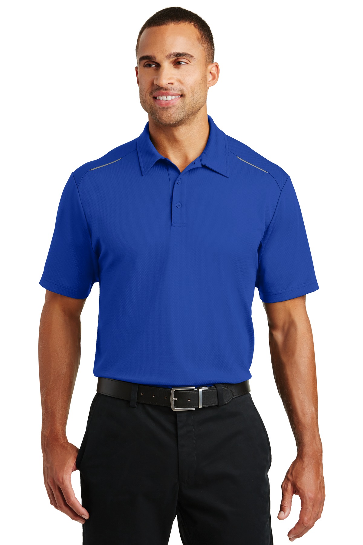 Port Authority Pinpoint Mesh Polo. K580 - Image 36