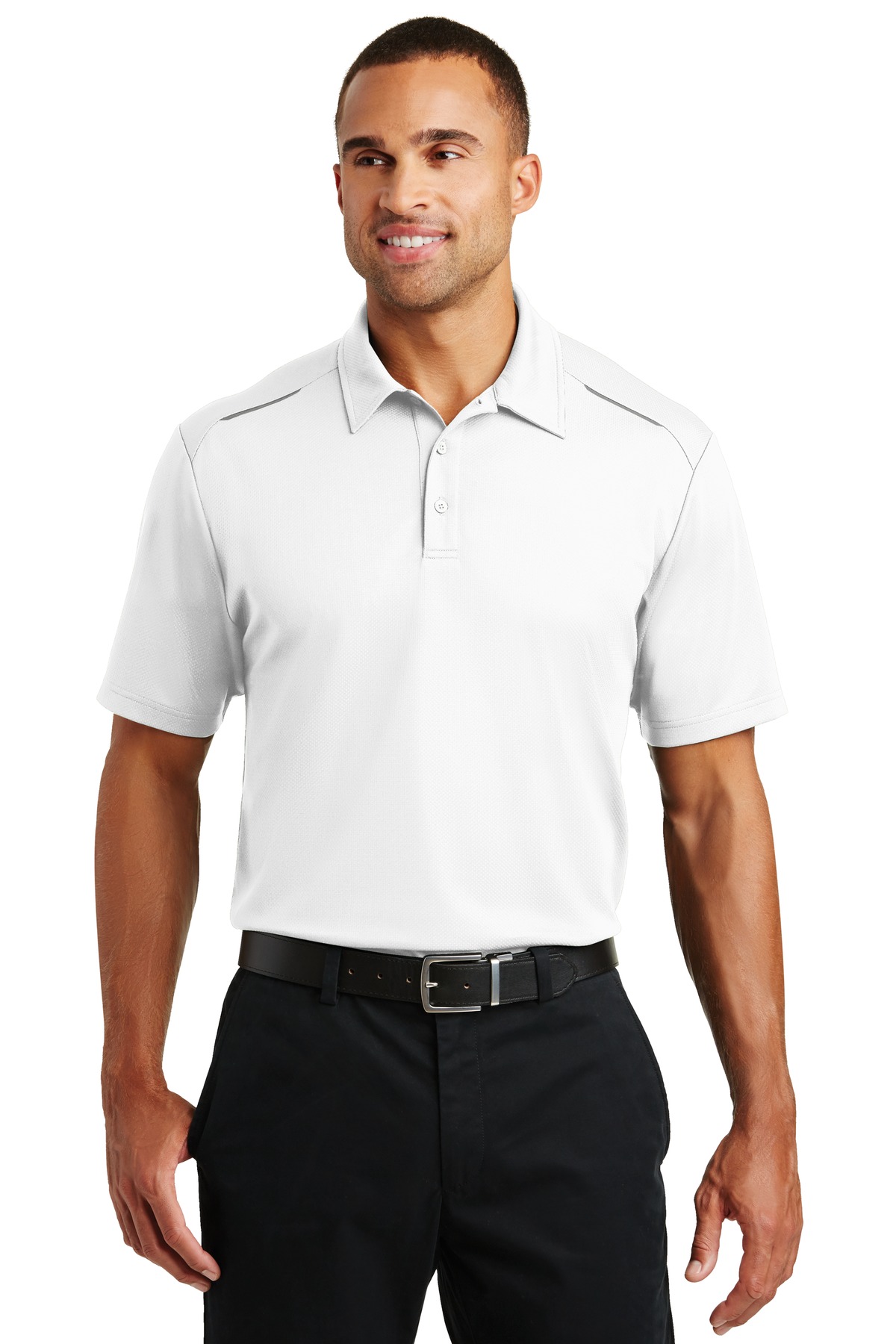 Port Authority Pinpoint Mesh Polo. K580 - Image 44