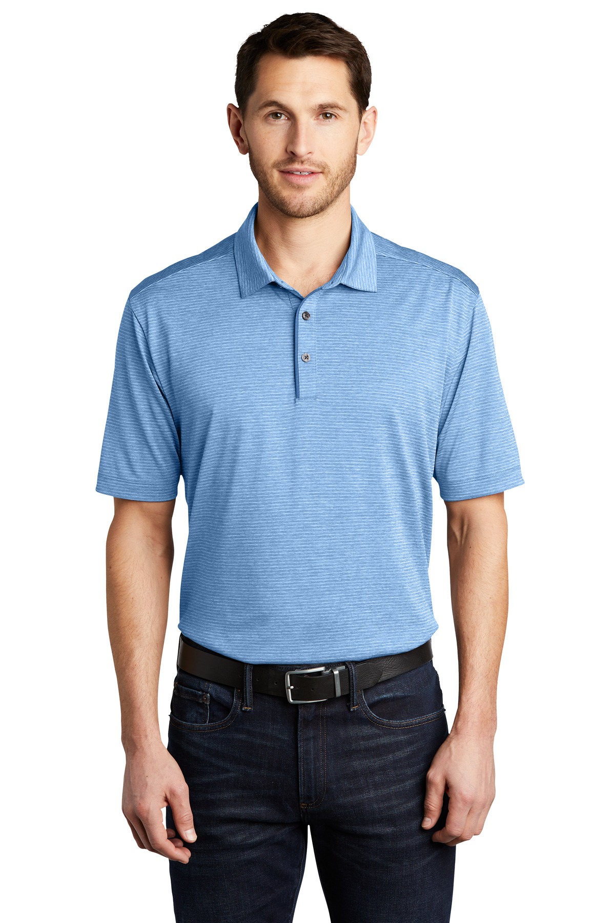 Port Authority  Shadow Stripe Polo. K585 - Image 1