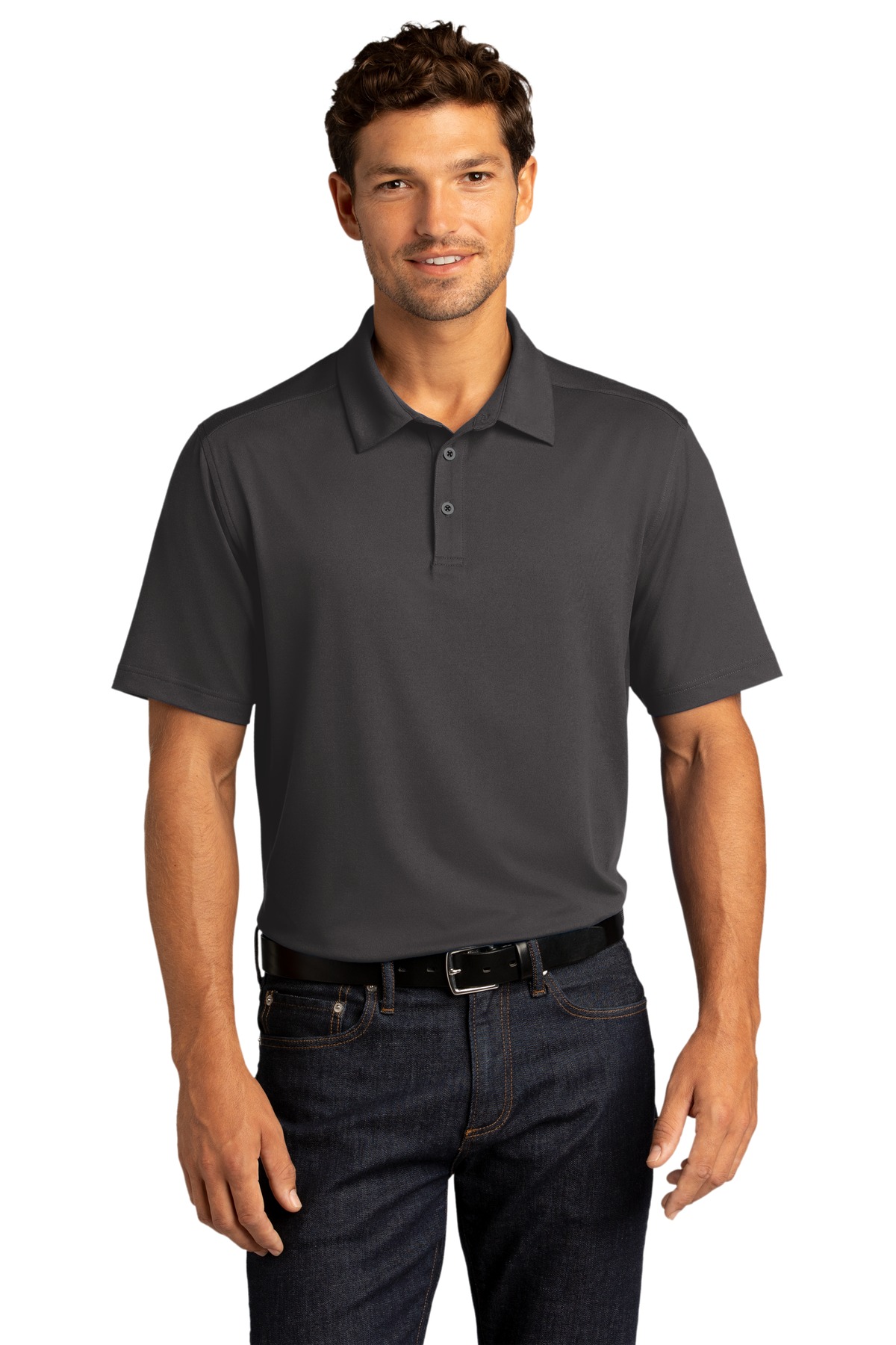 Port Authority  City Stretch PoloK682 - Image 7