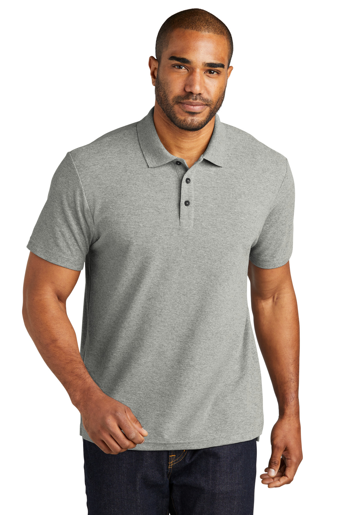 Port Authority C-FREE Cotton Blend Pique Polo K867 - Image 1