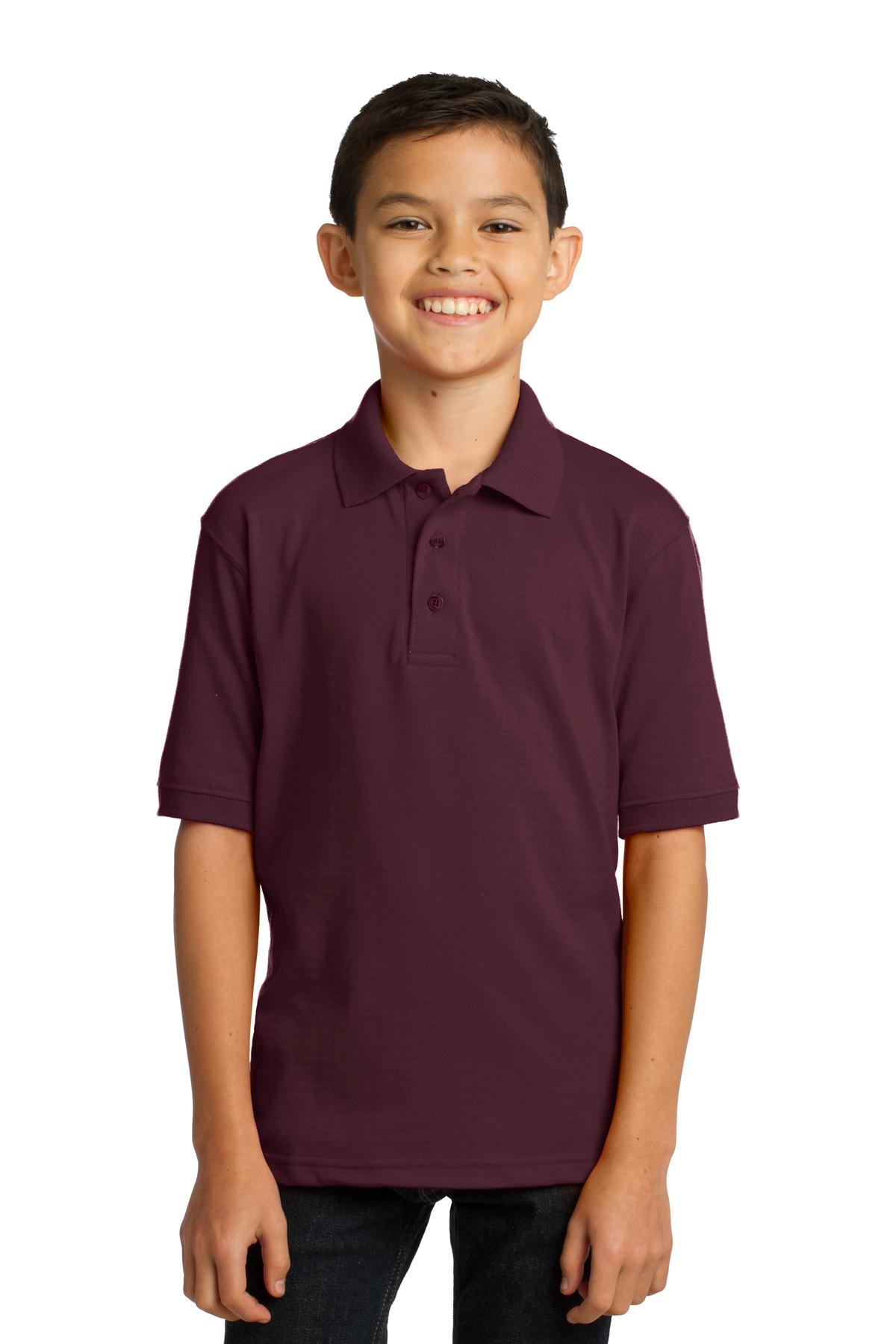Port & Company Youth Core Blend Jersey Knit Polo. KP55Y - Image 9