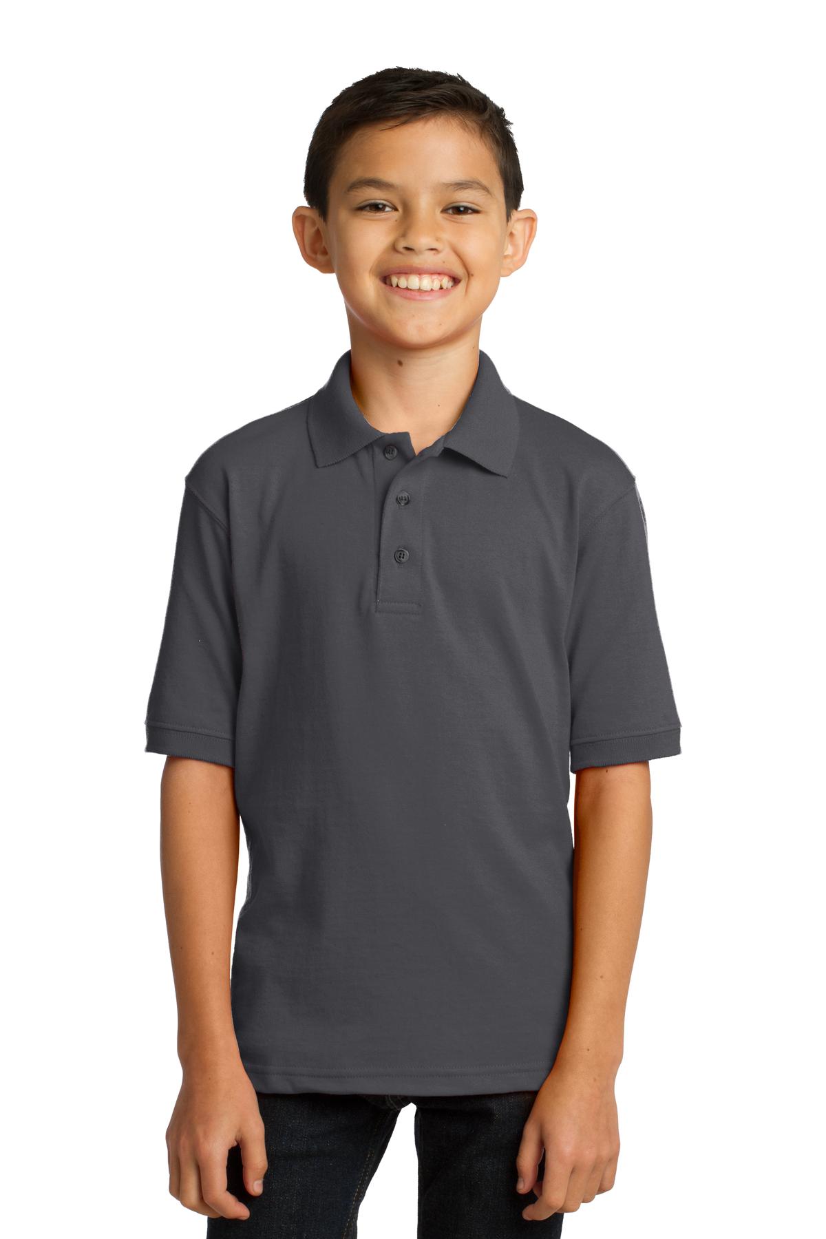Port & Company Youth Core Blend Jersey Knit Polo. KP55Y - Image 14