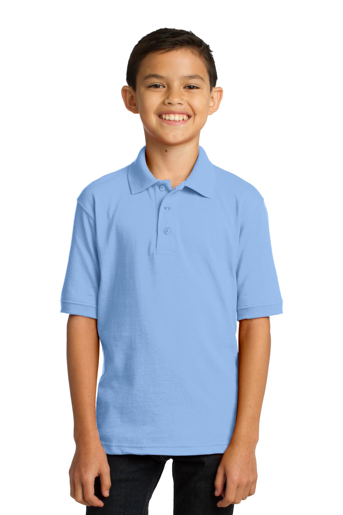 Port & Company Youth Core Blend Jersey Knit Polo. KP55Y - Image 29