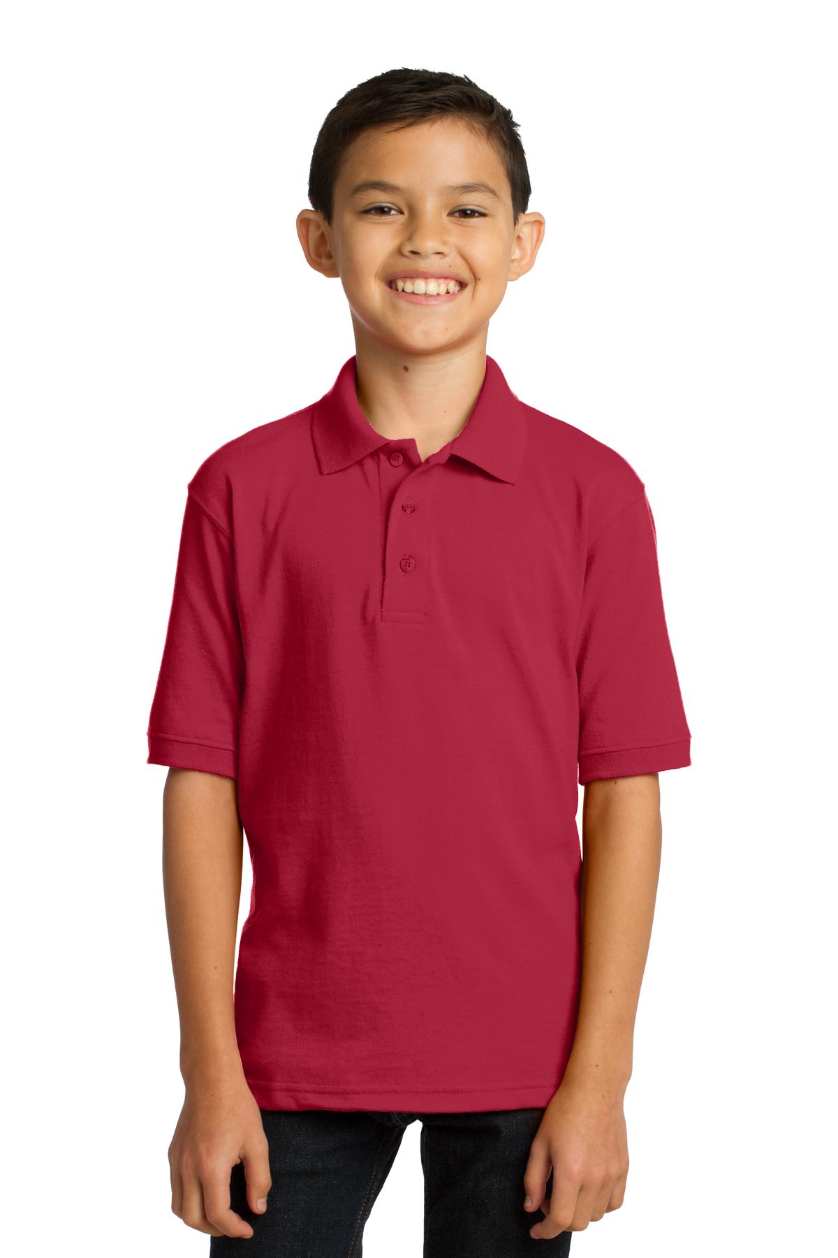 Port & Company Youth Core Blend Jersey Knit Polo. KP55Y - Image 39