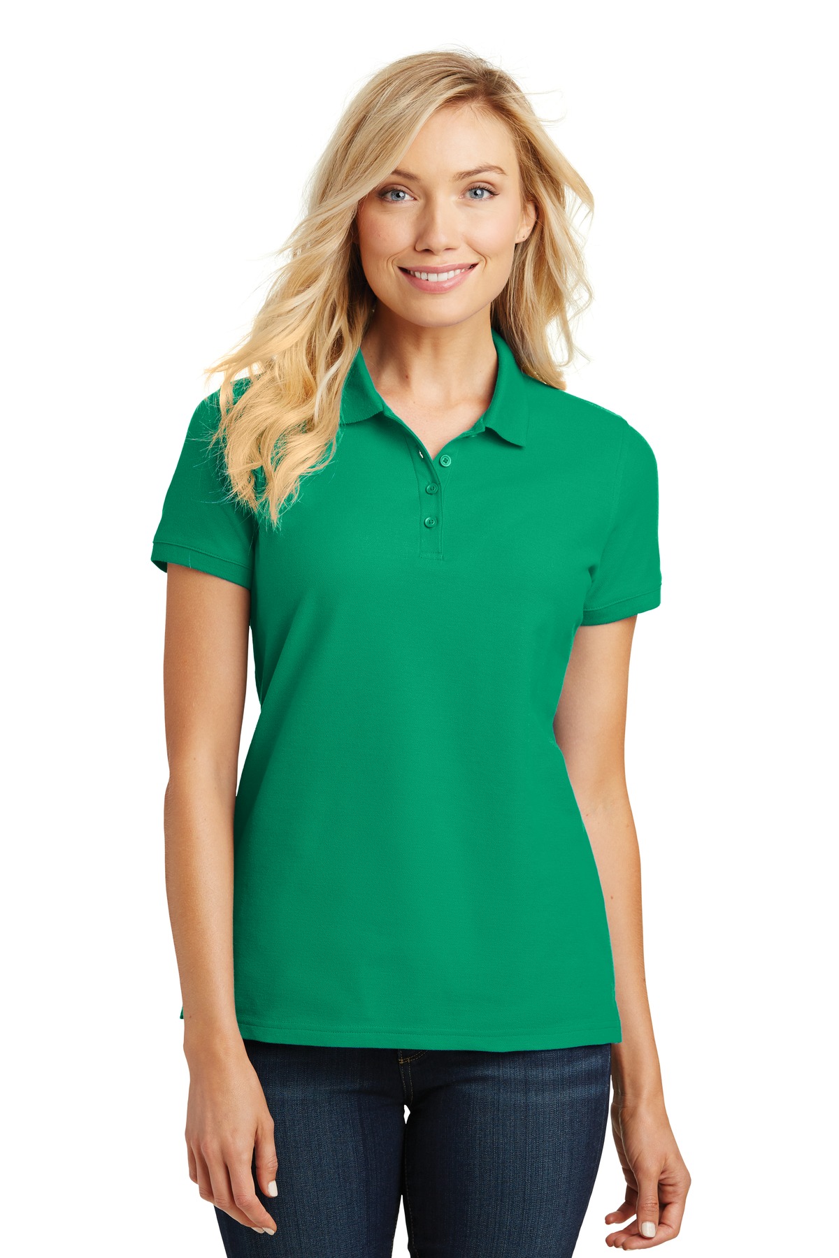 Port Authority Women's Core Classic Pique Polo. L100 - Image 3