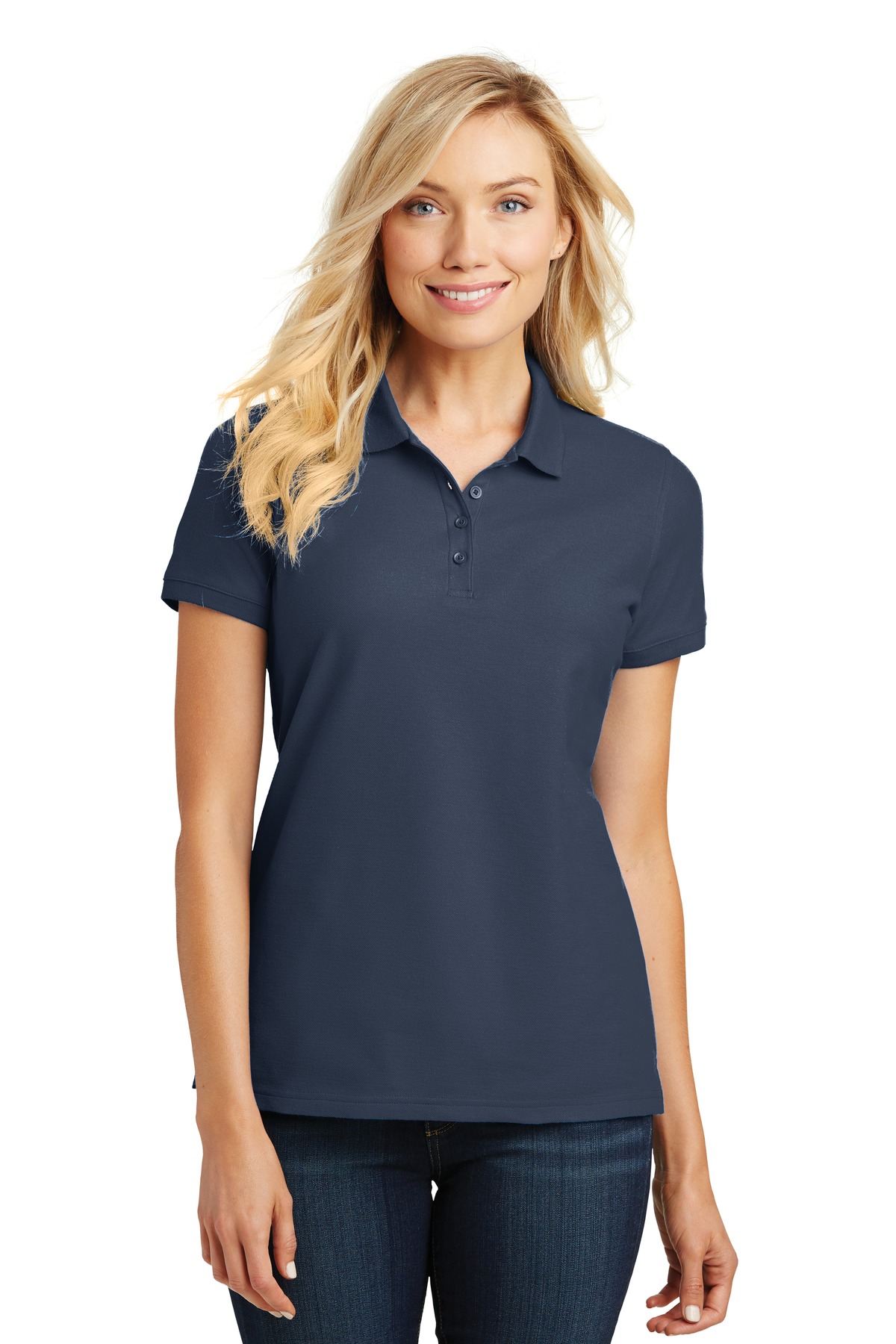 Port Authority Women's Core Classic Pique Polo. L100 - Image 83