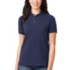 Port Authority Women's Heavyweight Cotton Pique Polo.  L420 - Thumbnail Image 1
