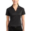 Sport-Tek Women's Dri-Mesh V-Neck Polo.  L469 - Thumbnail Image 1
