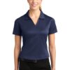 Sport-Tek Women's Dri-Mesh V-Neck Polo.  L469 - Thumbnail Image 10