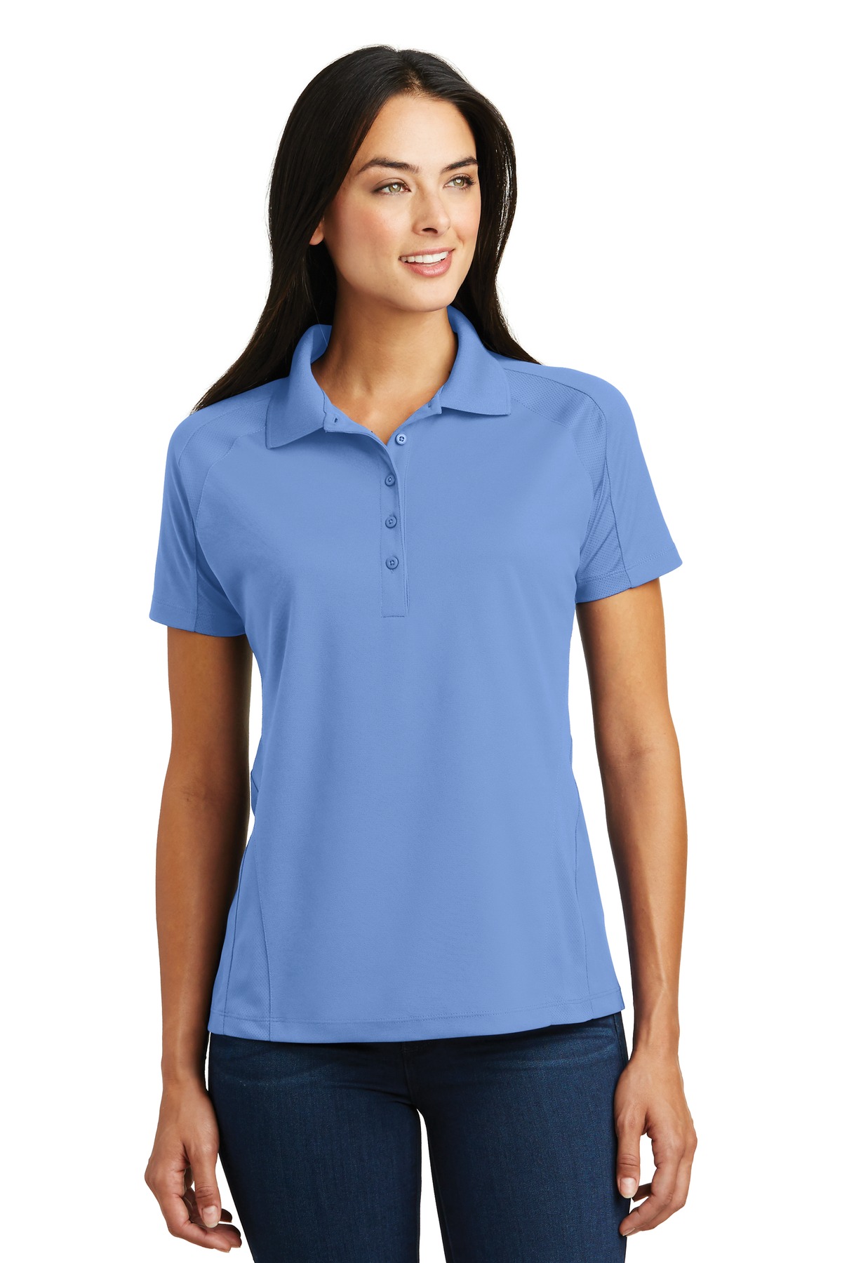 Sport-Tek Women's Dri-Mesh Pro Polo. L474 - Image 11