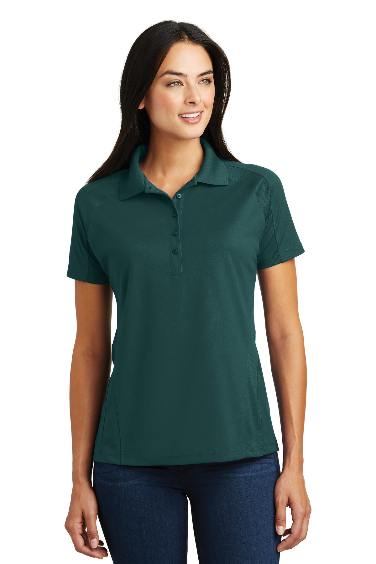 Sport-Tek Women's Dri-Mesh Pro Polo. L474 - Image 19