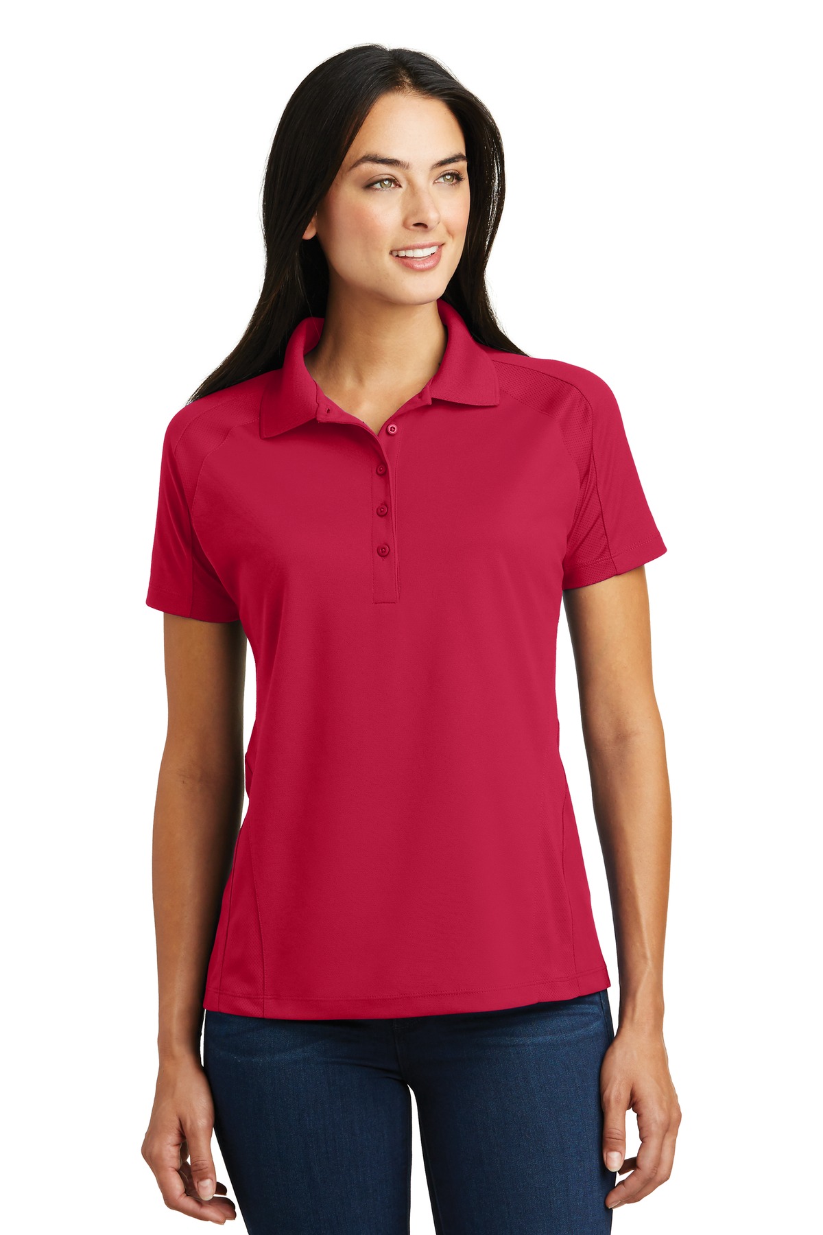 Sport-Tek Women's Dri-Mesh Pro Polo. L474 - Image 27