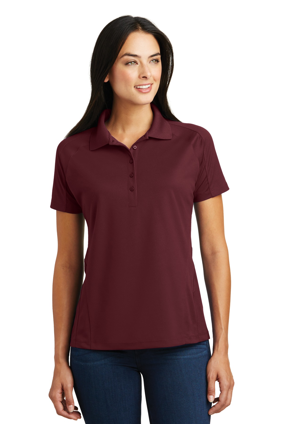 Sport-Tek Women's Dri-Mesh Pro Polo. L474 - Image 35