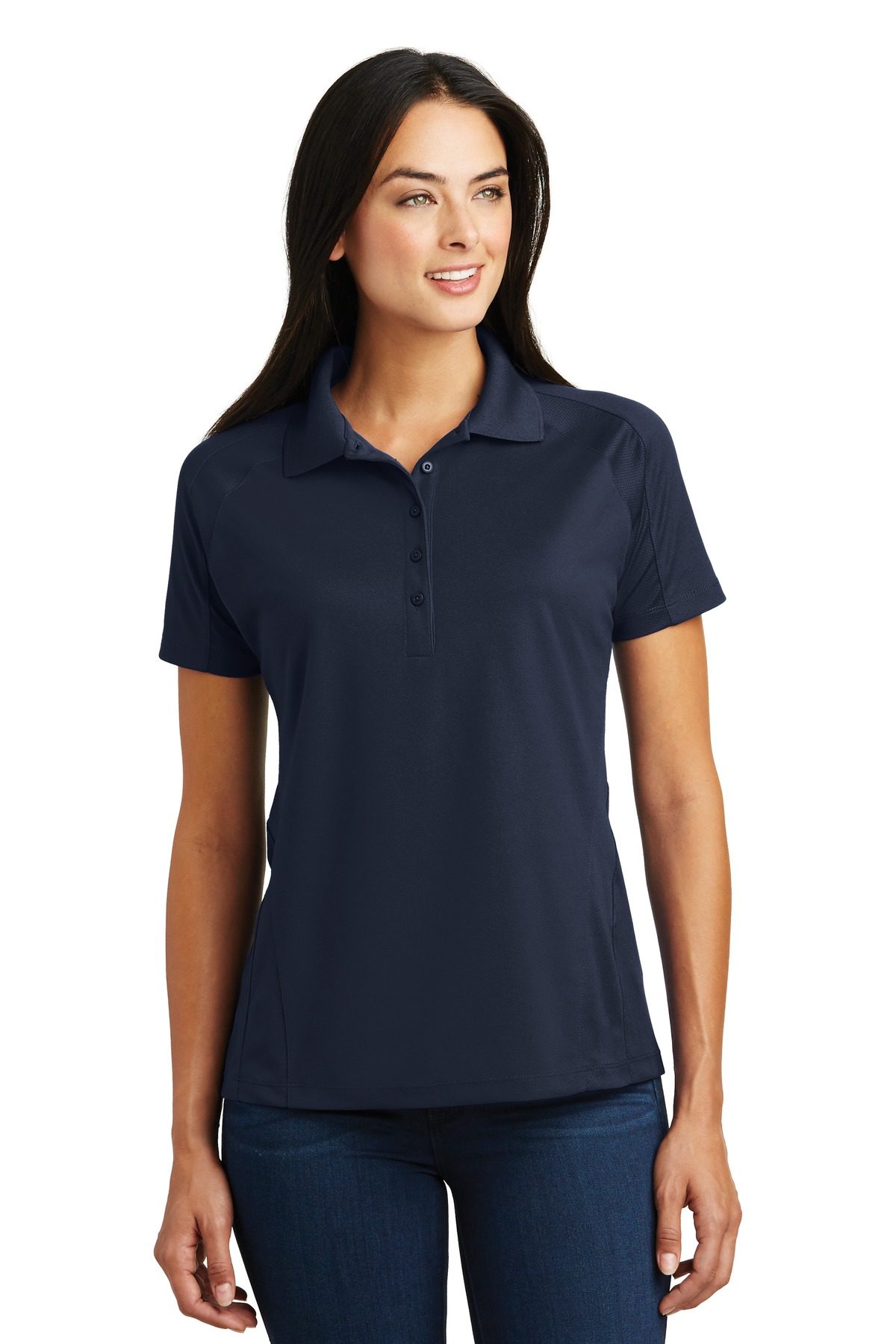 Sport-Tek Women's Dri-Mesh Pro Polo. L474 - Image 43