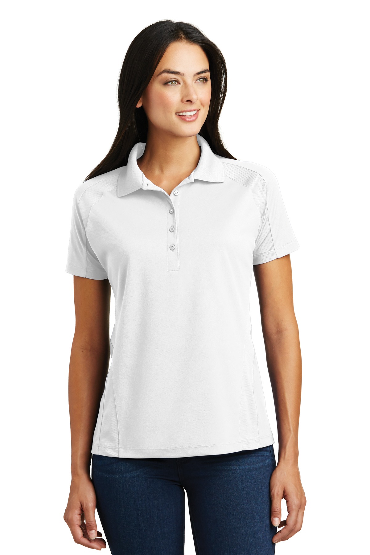 Sport-Tek Women's Dri-Mesh Pro Polo. L474 - Image 67