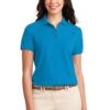 Port Authority Women's Silk Touch Polo.  L500 - Thumbnail Image 14