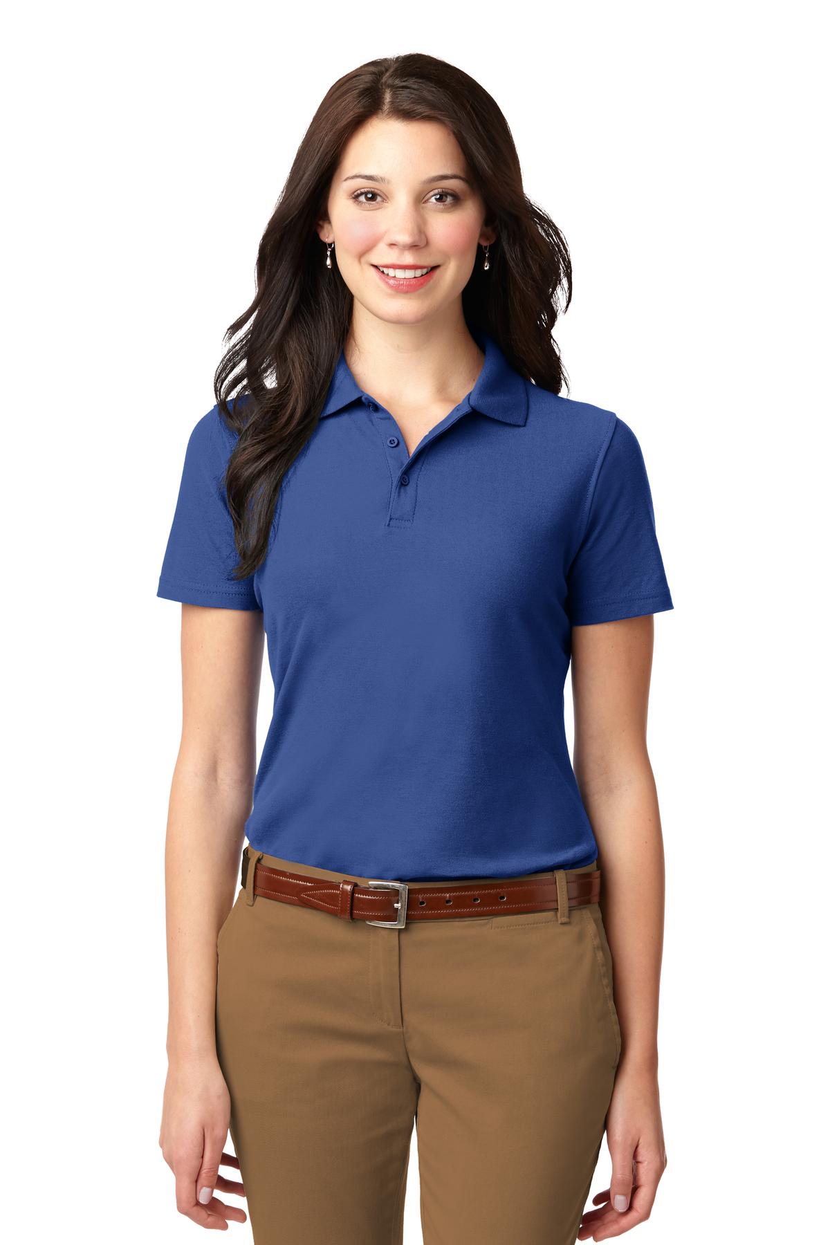 Port Authority Women's Stain-Resistant Polo. L510 - Image 40