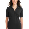 Port Authority Ladies Silk Touch Interlock Performance Polo. L5200 - Thumbnail Image 1
