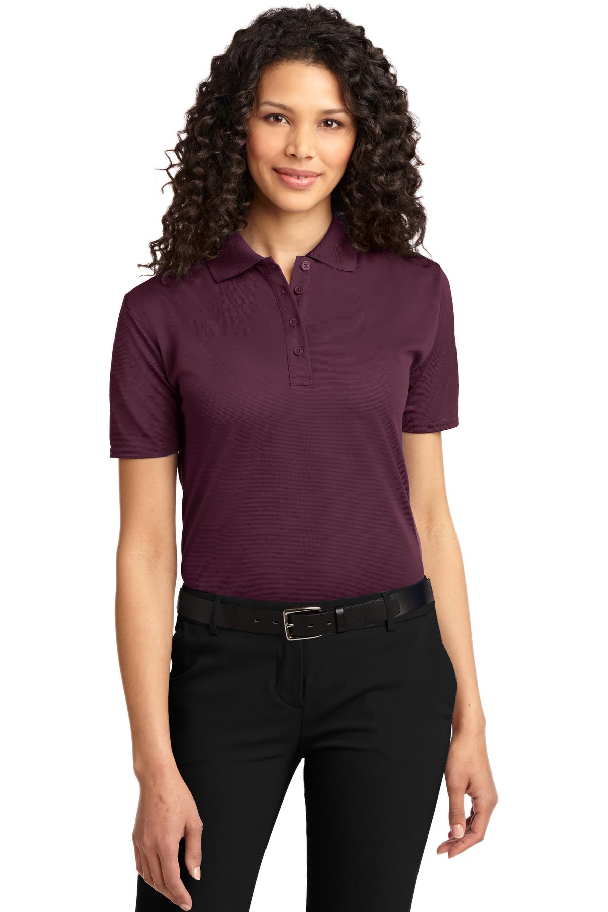 Port Authority Women's Dry Zone Ottoman Polo.  L525 - Image 10