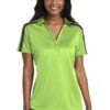 Port Authority Women's Silk Touch Performance Colorblock Stripe Polo. L547 - Thumbnail Image 18