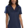 Port Authority Women's Silk Touch Performance Colorblock Stripe Polo. L547 - Thumbnail Image 25