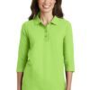 Port Authority Women's Silk Touch 3/4-Sleeve Polo. L562 - Thumbnail Image 10